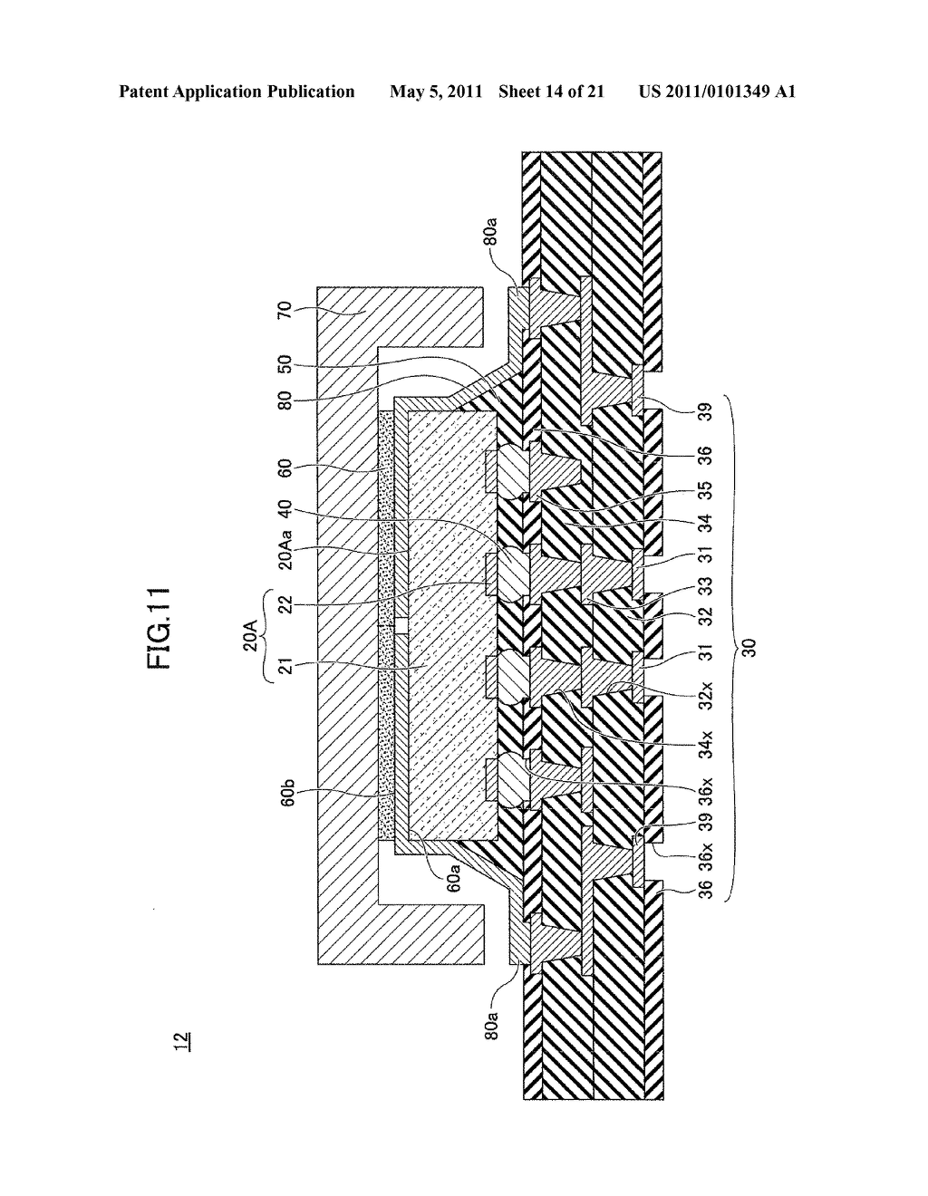 SEMICONDUCTOR PACKAGE, METHOD OF EVALUATING SAME, AND METHOD OF MANUFACTURING SAME - diagram, schematic, and image 15