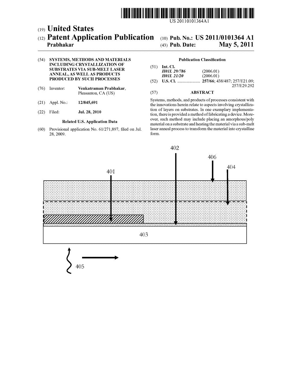 SYSTEMS, METHODS AND MATERIALS INCLUDING CRYSTALLIZATION OF SUBSTRATES VIA SUB-MELT LASER ANNEAL, AS WELL AS PRODUCTS PRODUCED BY SUCH PROCESSES - diagram, schematic, and image 01