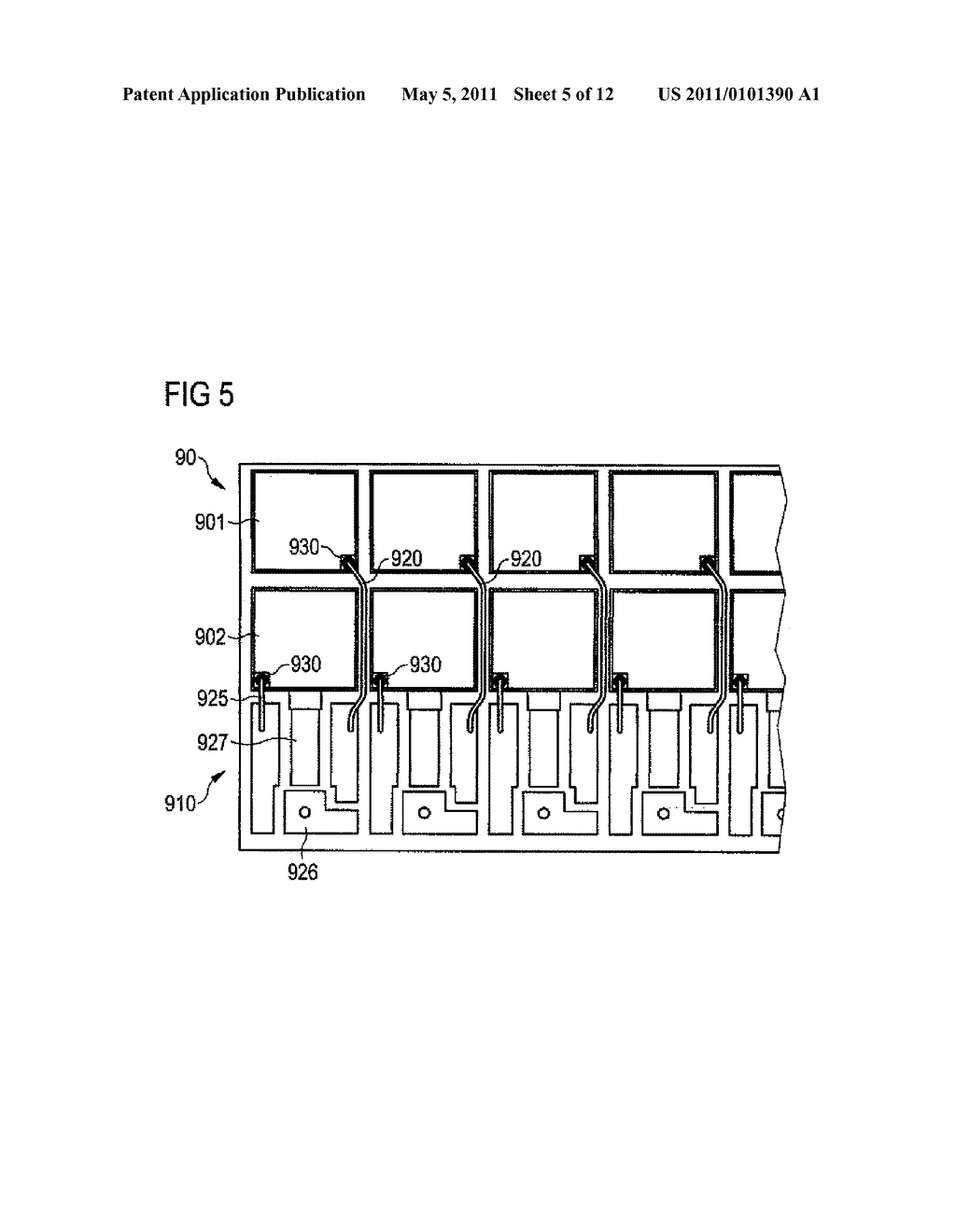 Monolithic, Optoelectronic Semiconductor Body and Method for the Production Thereof - diagram, schematic, and image 06