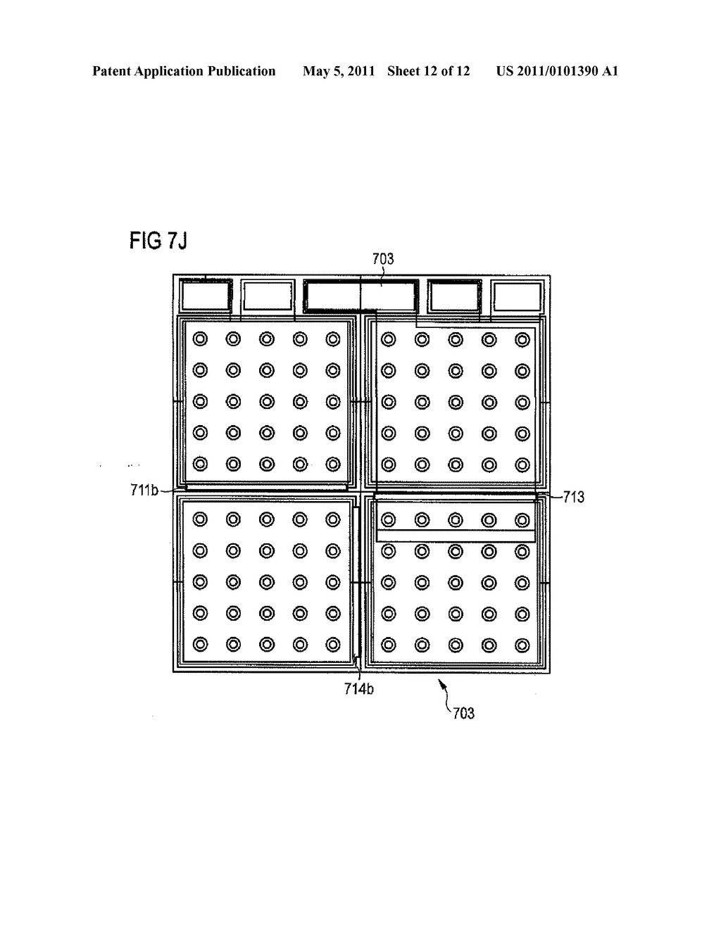 Monolithic, Optoelectronic Semiconductor Body and Method for the Production Thereof - diagram, schematic, and image 13