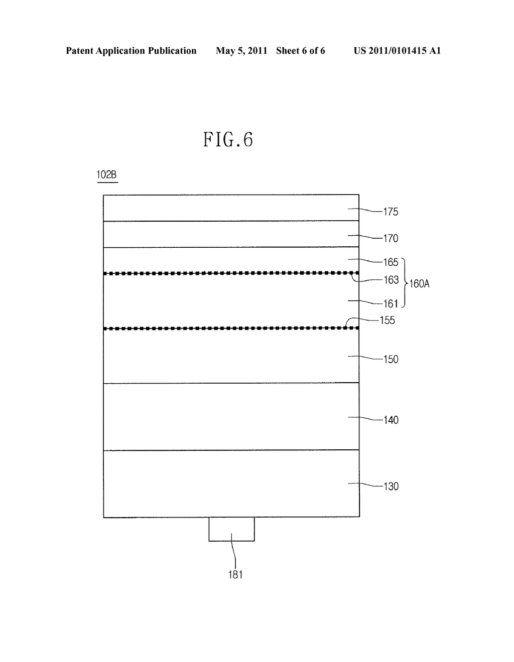 SEMICONDUCTOR LIGHT EMITTING DEVICE AND METHOD FOR MANUFACTURING THE SAME - diagram, schematic, and image 07