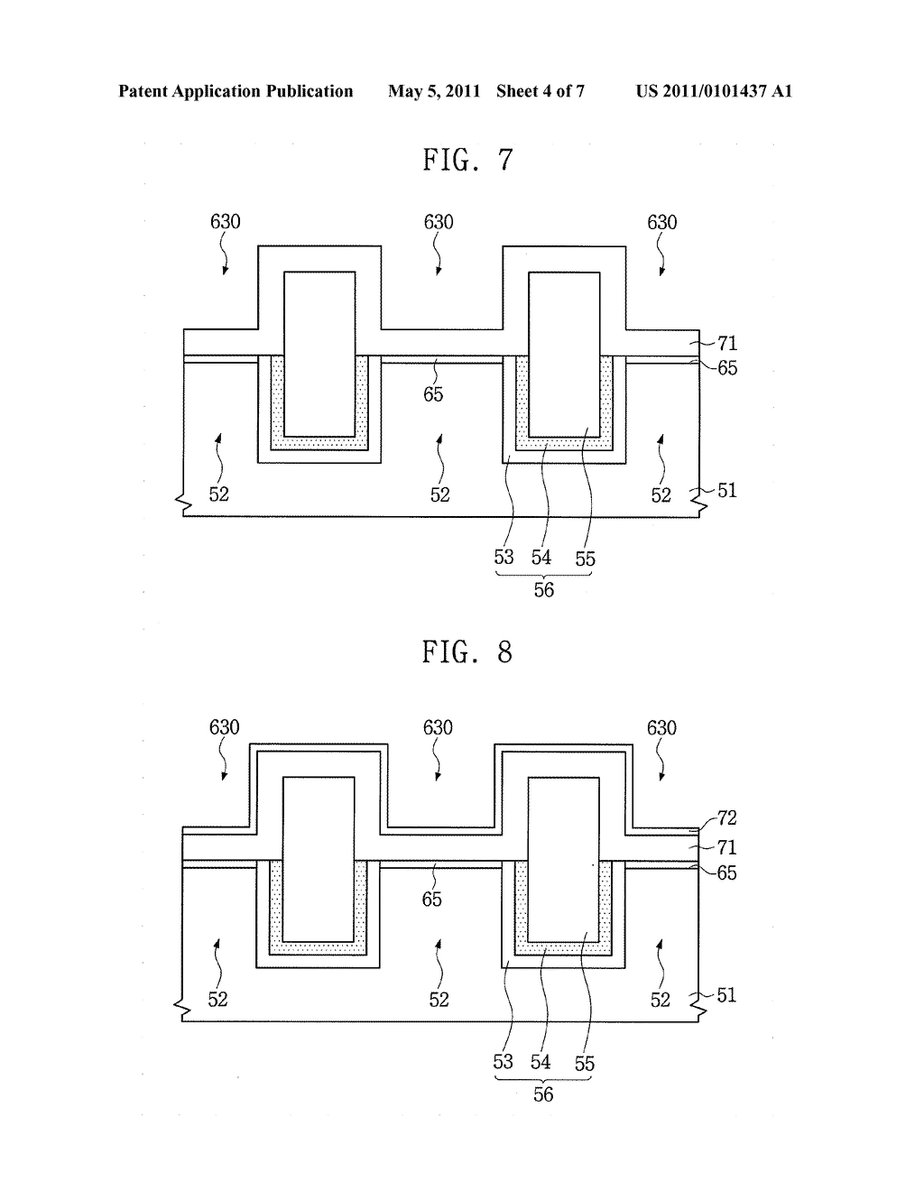 METHOD OF FORMING NONVOLATILE MEMORY DEVICE HAVING FLOATING GATE AND RELATED DEVICE - diagram, schematic, and image 05