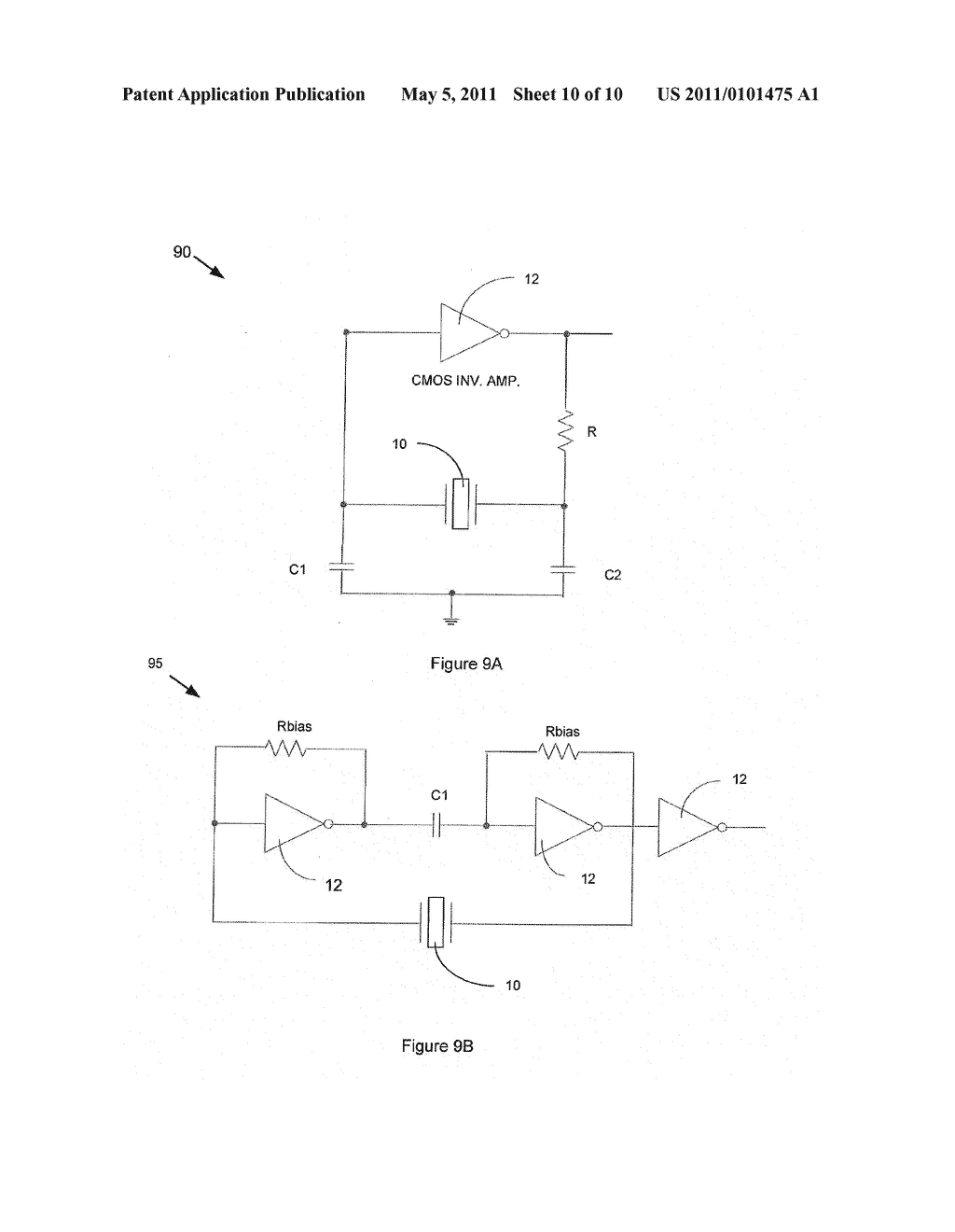 CMOS INTEGRATED MICROMECHANICAL RESONATORS AND METHODS FOR FABRICATING THE SAME - diagram, schematic, and image 11