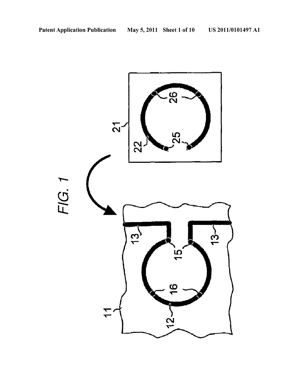 METHOD FOR FABRICATING A FLIP-BONDED DUAL-SUBSTRATE INDUCTOR, FLIP-BONDED DUAL-SUBSTRATE INDUCTOR, AND INTEGRATED PASSIVE DEVICE INCLUDING A FLIP-BONDED DUAL-SUBSTRATE INDUCTOR - diagram, schematic, and image 02