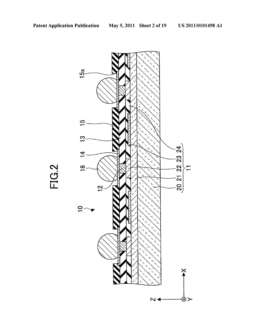 SEMICONDUCTOR DEVICE AND ARRANGEMENT METHOD THEREOF - diagram, schematic, and image 03