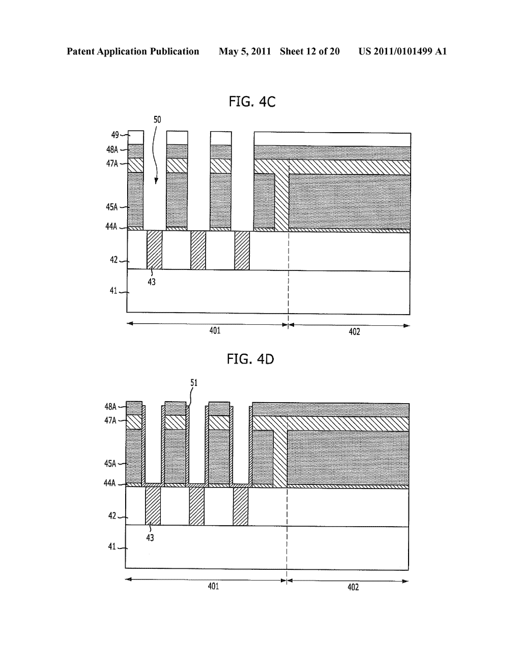 SEMICONDUCTOR DEVICE AND METHOD FOR FABRICATING THE SAME - diagram, schematic, and image 13