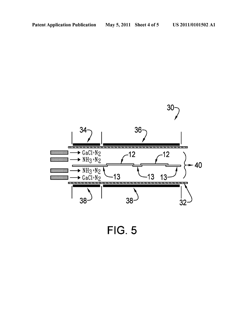 COMPOSITE WAFERS AND SUBSTRATES FOR III-NITRIDE EPITAXY AND DEVICES AND METHODS THEREFOR - diagram, schematic, and image 05
