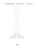 METHOD OF MAKING A LAMP STAND OR CRAFTWORK diagram and image
