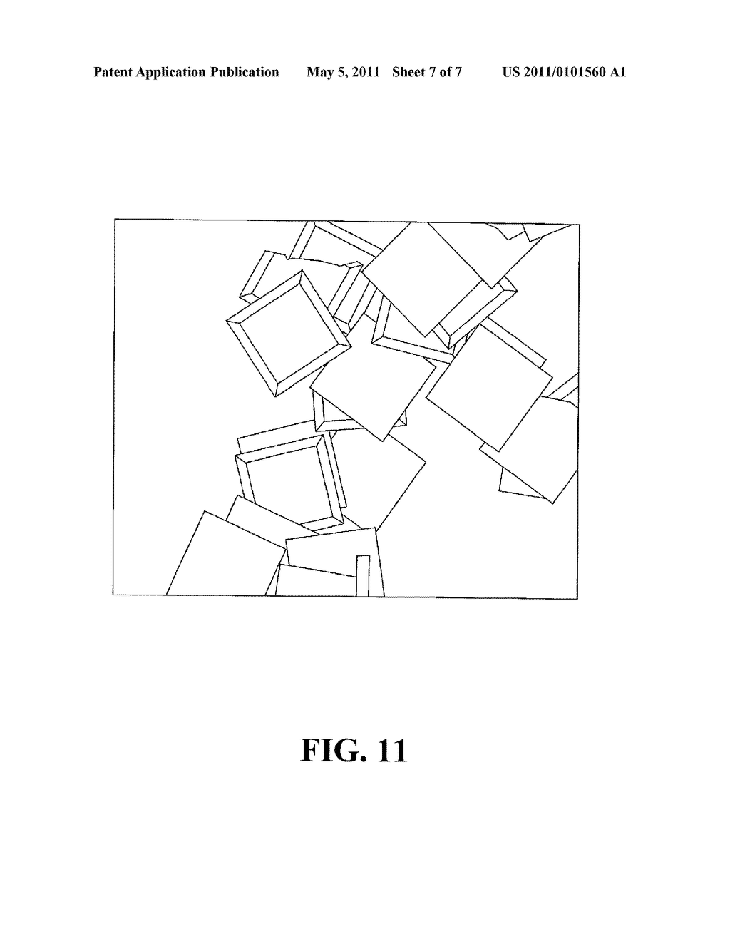 SUBSTRATE AND METHOD OF MANUFACTURING POLYGON FLAKES - diagram, schematic, and image 08