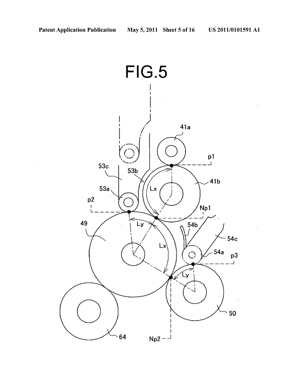 Sheet folding apparatus and image formation system provided with the apparatus - diagram, schematic, and image 06