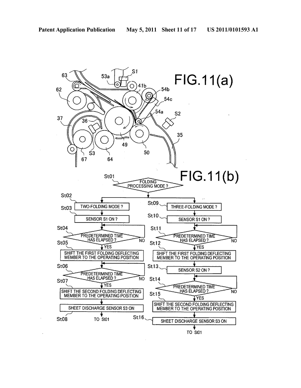 Sheet feeding apparatus, and sheet folding apparatus and image formation system provided with the sheet feeding apparatus - diagram, schematic, and image 12