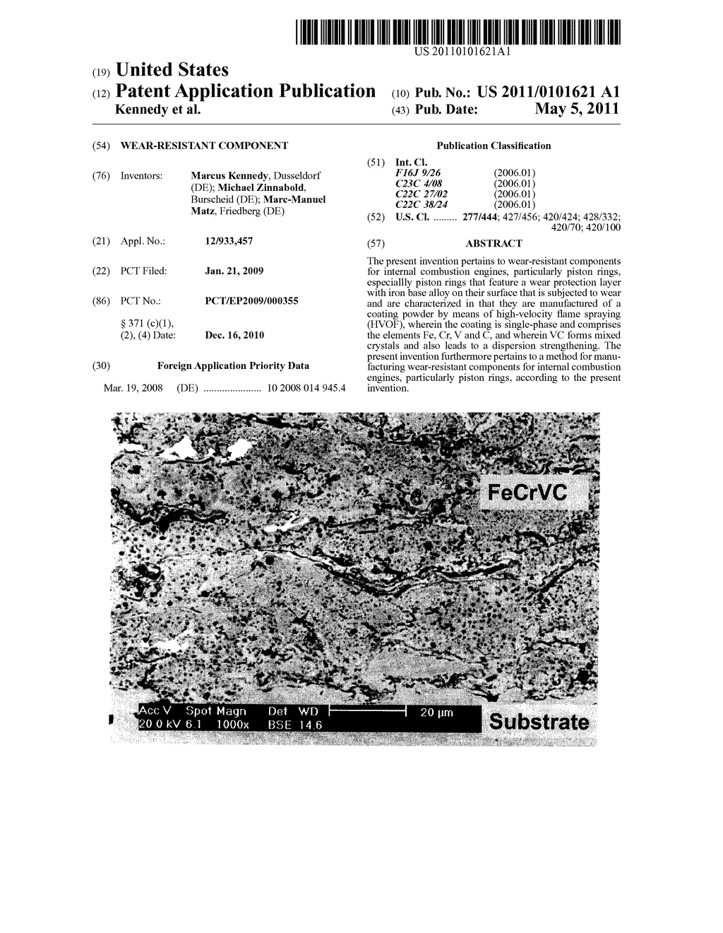 WEAR-RESISTANT COMPONENT - diagram, schematic, and image 01