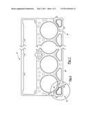 Compression limiter with molded insert for gaskets diagram and image