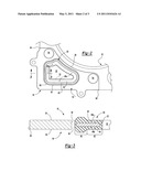 Compression limiter with molded insert for gaskets diagram and image