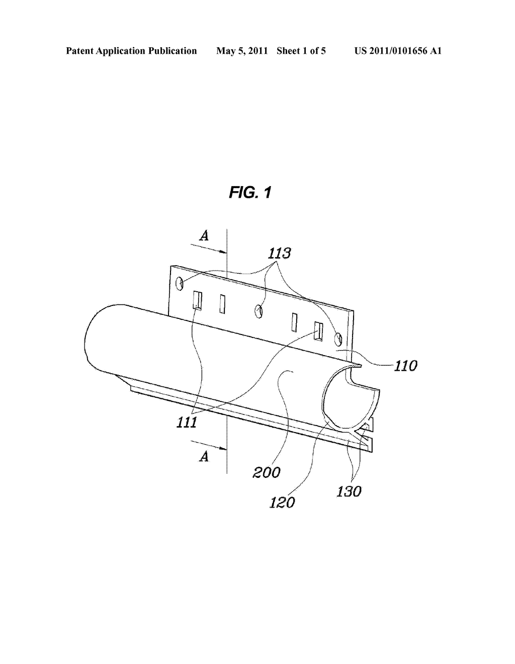 RAMP APPARATUS FOR CURTAIN AIRBAG FOR VEHICLE - diagram, schematic, and image 02