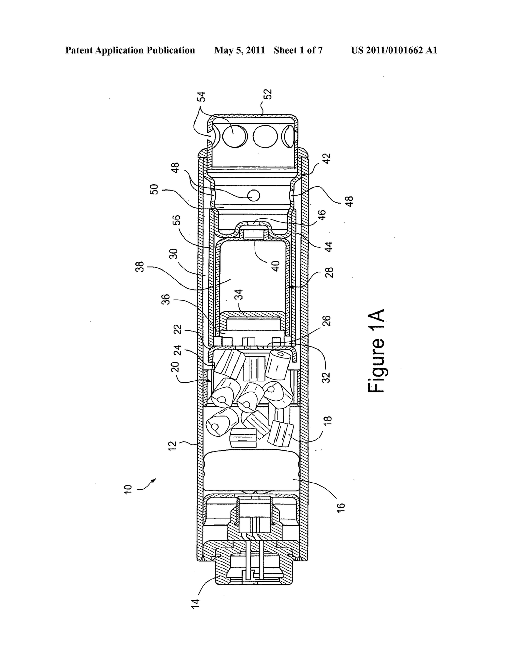 SOLID PROPELLANT/LIQUID TYPE HYBRID GAS GENERATOR - diagram, schematic, and image 02