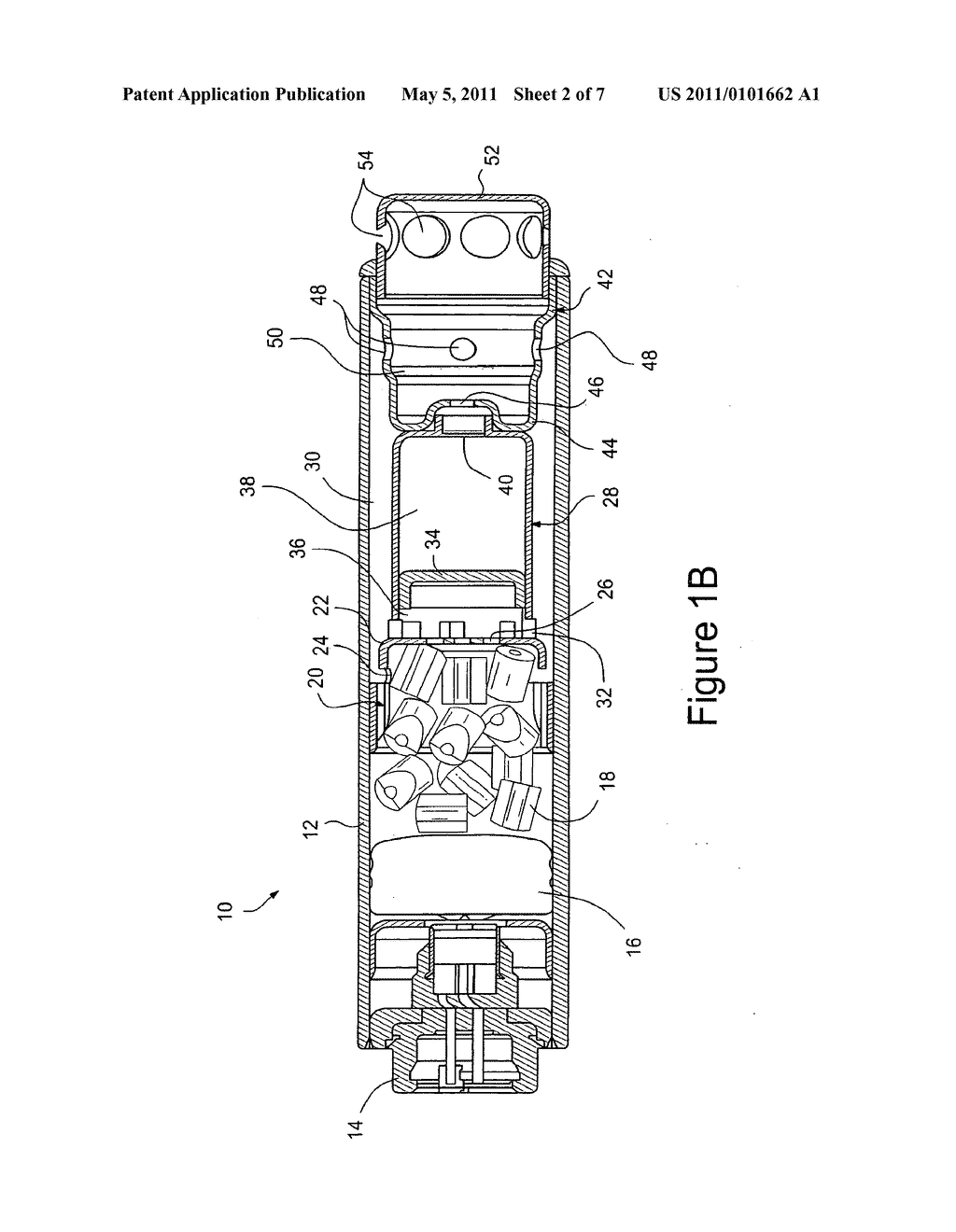 SOLID PROPELLANT/LIQUID TYPE HYBRID GAS GENERATOR - diagram, schematic, and image 03