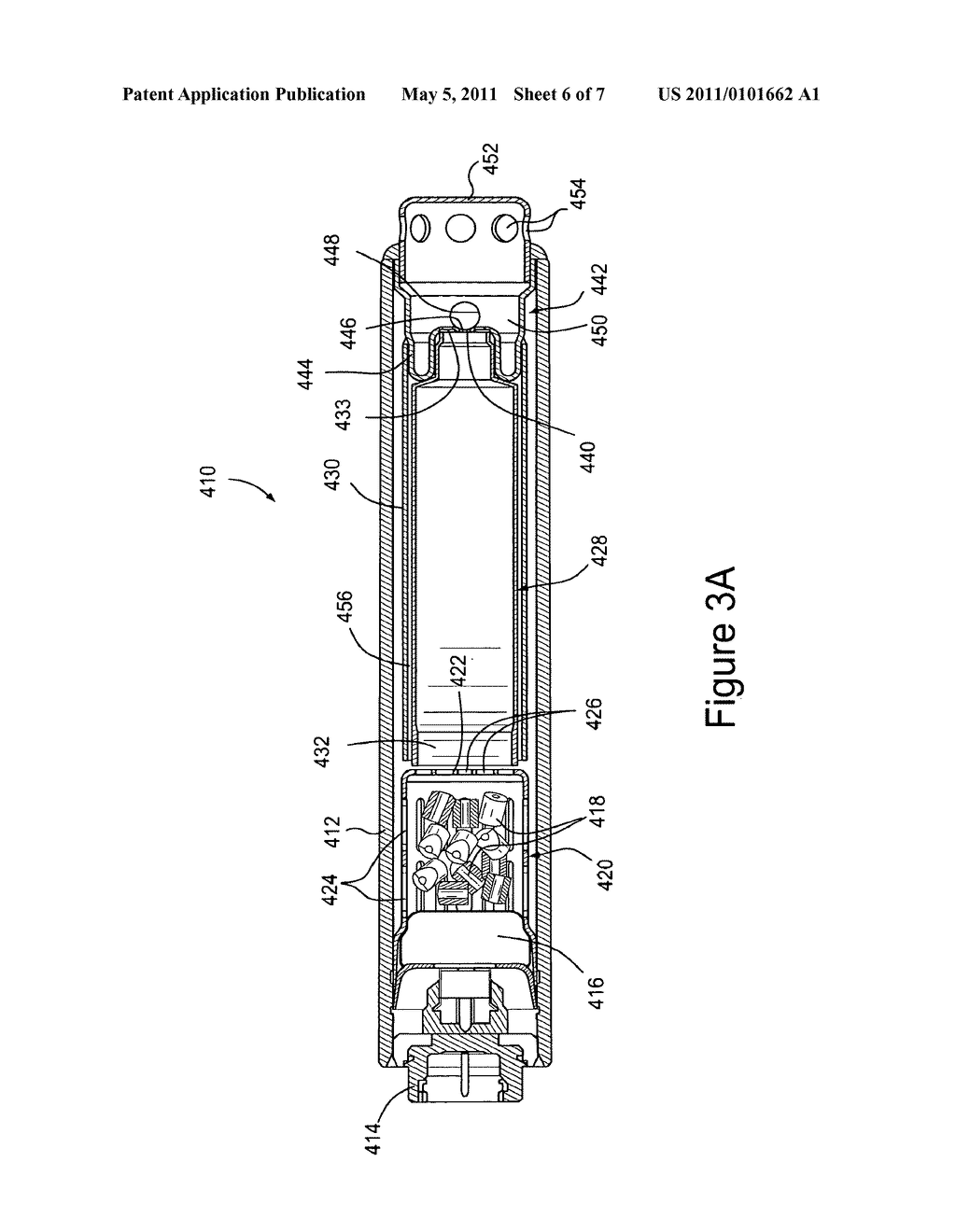 SOLID PROPELLANT/LIQUID TYPE HYBRID GAS GENERATOR - diagram, schematic, and image 07