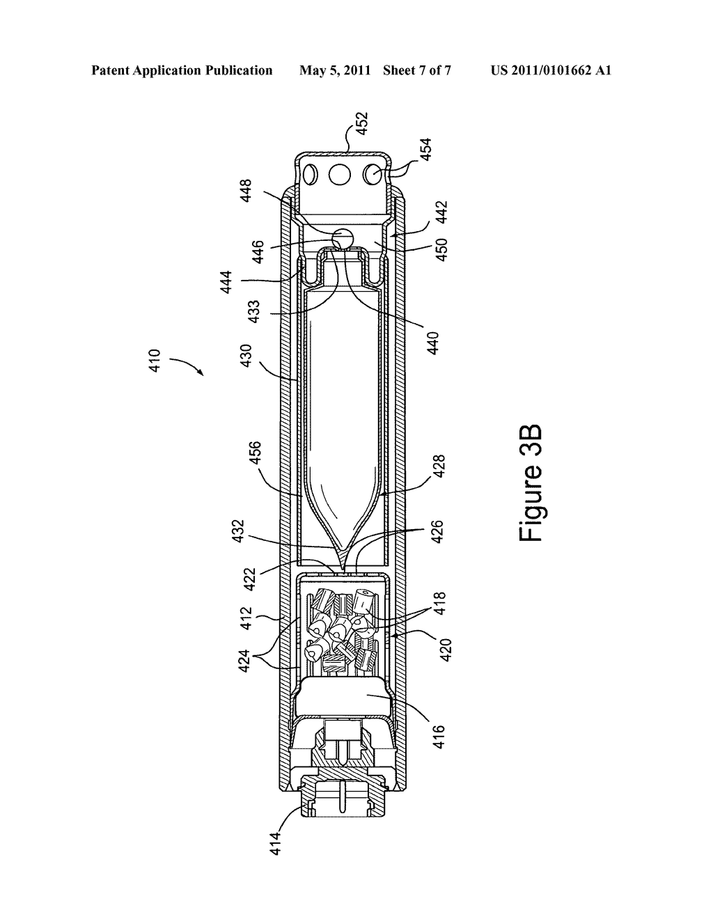 SOLID PROPELLANT/LIQUID TYPE HYBRID GAS GENERATOR - diagram, schematic, and image 08