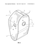 INFLATABLE AIRBAG ASSEMBLY WITH AN AIRBAG HOUSING VENT PANEL diagram and image