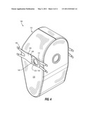 INFLATABLE AIRBAG ASSEMBLY WITH AN AIRBAG HOUSING VENT PANEL diagram and image