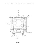 INFLATABLE AIRBAG ASSEMBLY WITH AN AIRBAG HOUSING VENT PANEL diagram and image