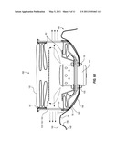 INFLATABLE AIRBAG ASSEMBLY WITH AN AIRBAG HOUSING VENT PANEL diagram and image