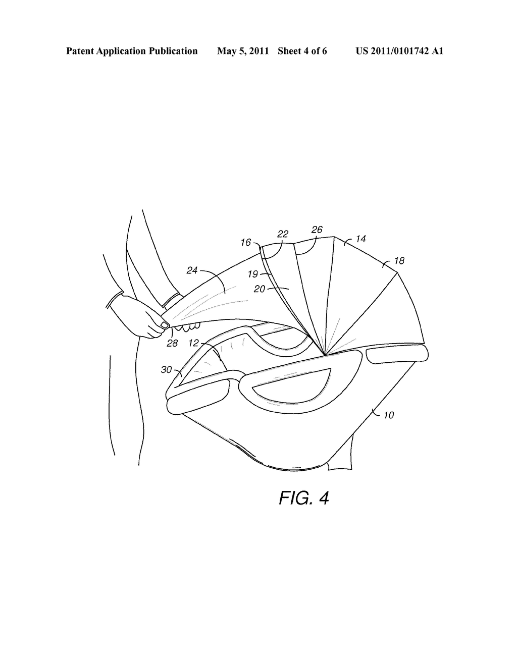 EXTENDABLE SUNSHADE FOR CHILD CAR SEAT - diagram, schematic, and image 05