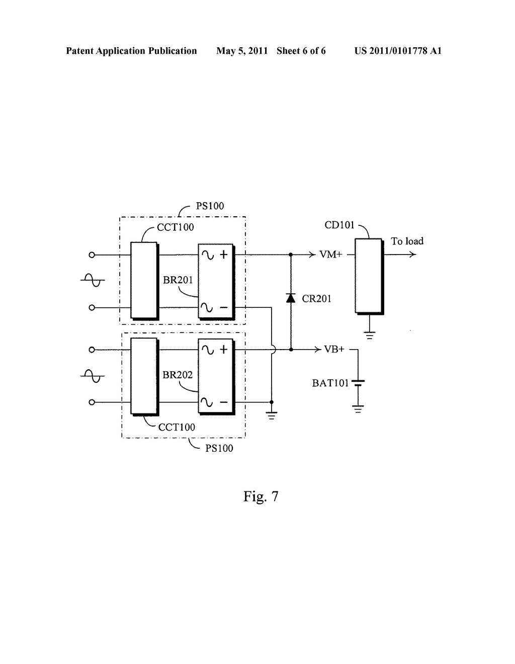 Battery charging coaction and output system with current limit supply - diagram, schematic, and image 07