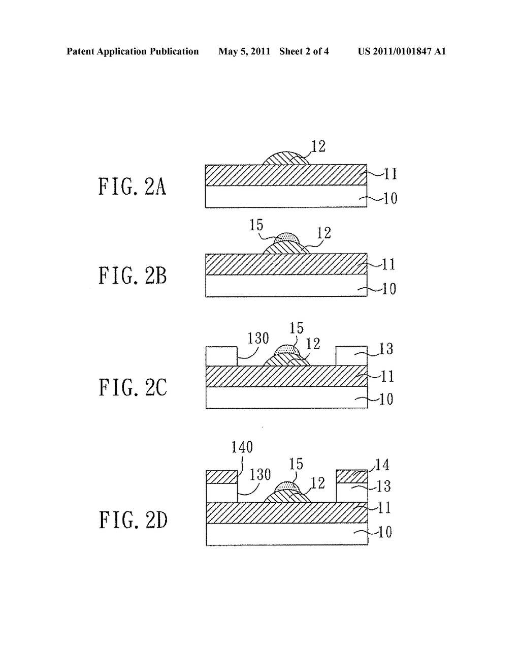 FIELD EMISSION CATHODE PLATE AND METHOD FOR FABRICATING THE SAME - diagram, schematic, and image 03