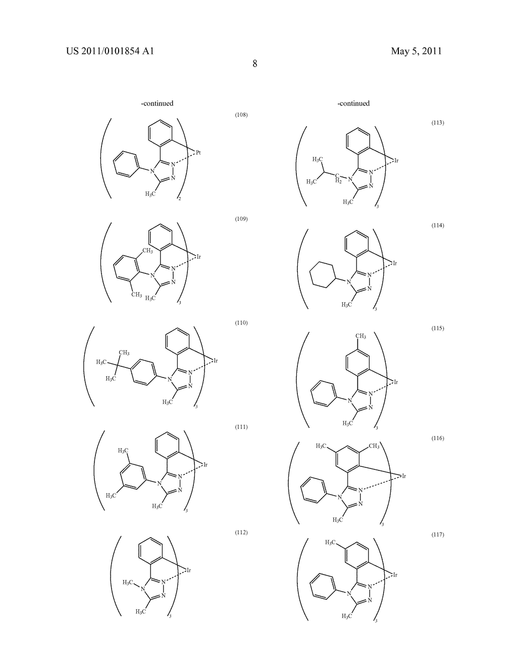 Organometallic Complex, Light-Emitting Element, Display Device, Electronic Device, and Lighting Device - diagram, schematic, and image 64