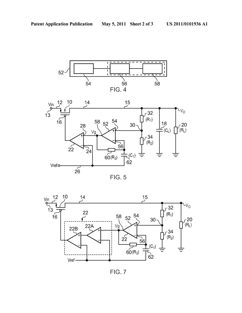 LOW DROPOUT VOLTAGE REGULATOR AND METHOD OF STABILISING A LINEAR REGULATOR - diagram, schematic, and image 03