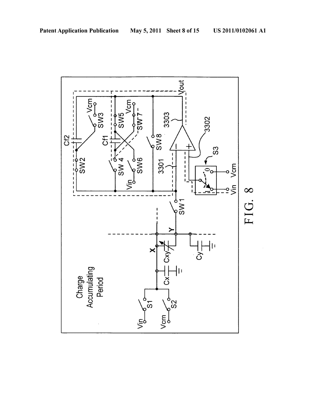 Touch panel sensing circuit - diagram, schematic, and image 09