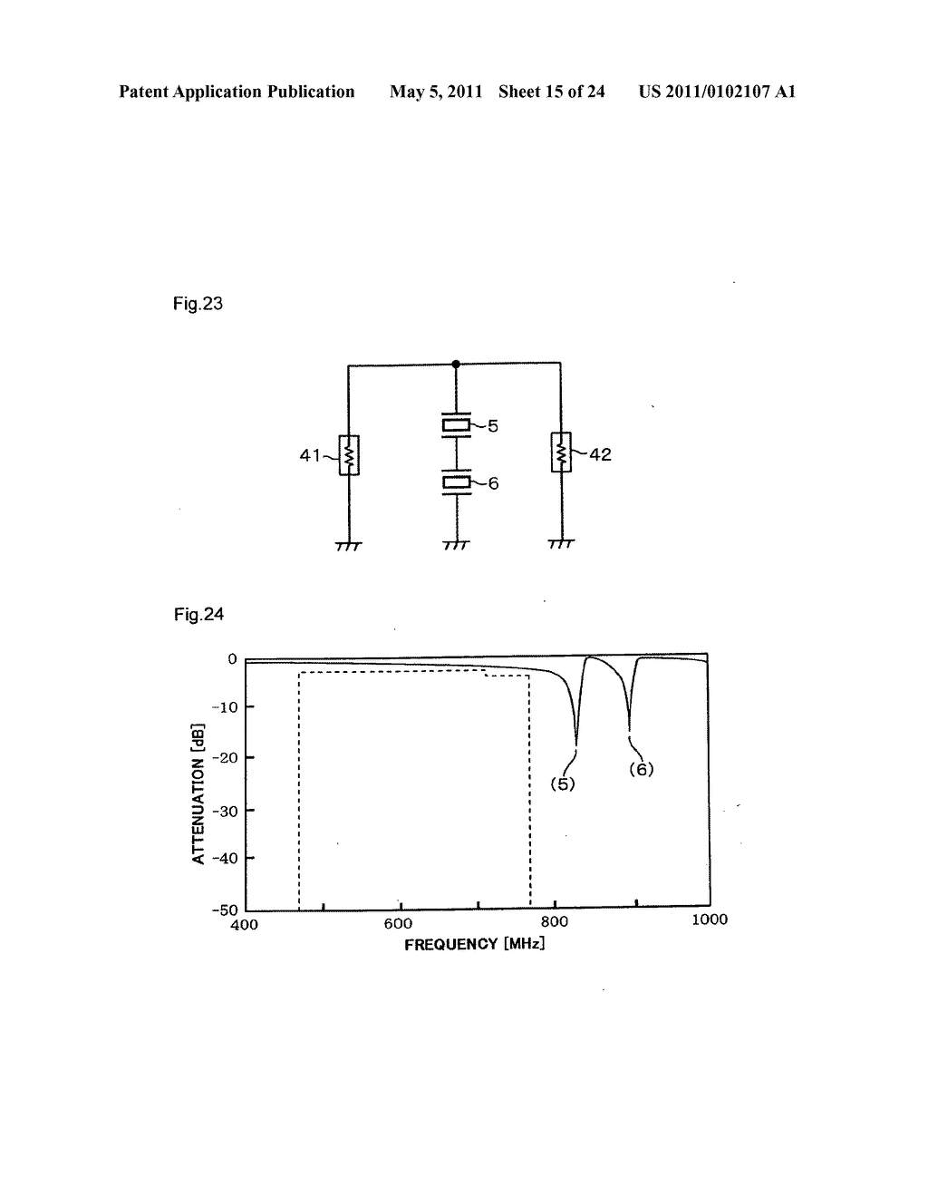 FILTER, PORTABLE TERMINAL AND ELECTRONIC COMPONENT - diagram, schematic, and image 16