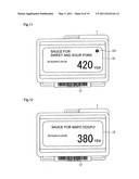 Information display system and management device diagram and image