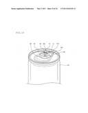 METALLIC COVER HAVING IC TAG, AND METALLIC CONTAINER diagram and image