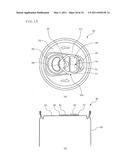 METALLIC COVER HAVING IC TAG, AND METALLIC CONTAINER diagram and image