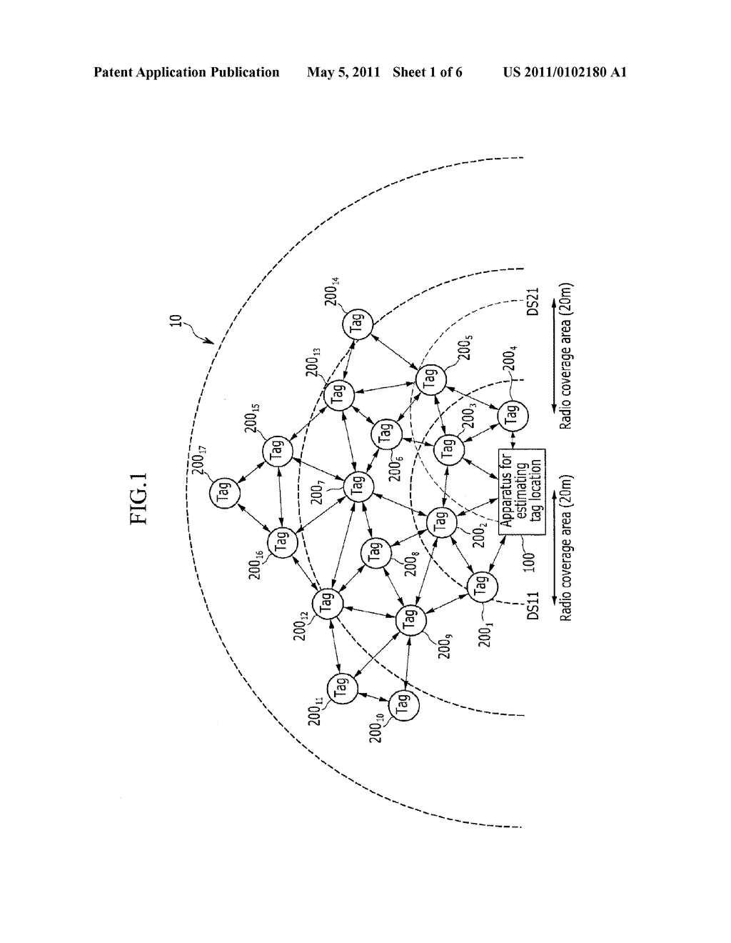 APPARATUS AND METHOD FOR ESTIMATING TAG LOCATION - diagram, schematic, and image 02