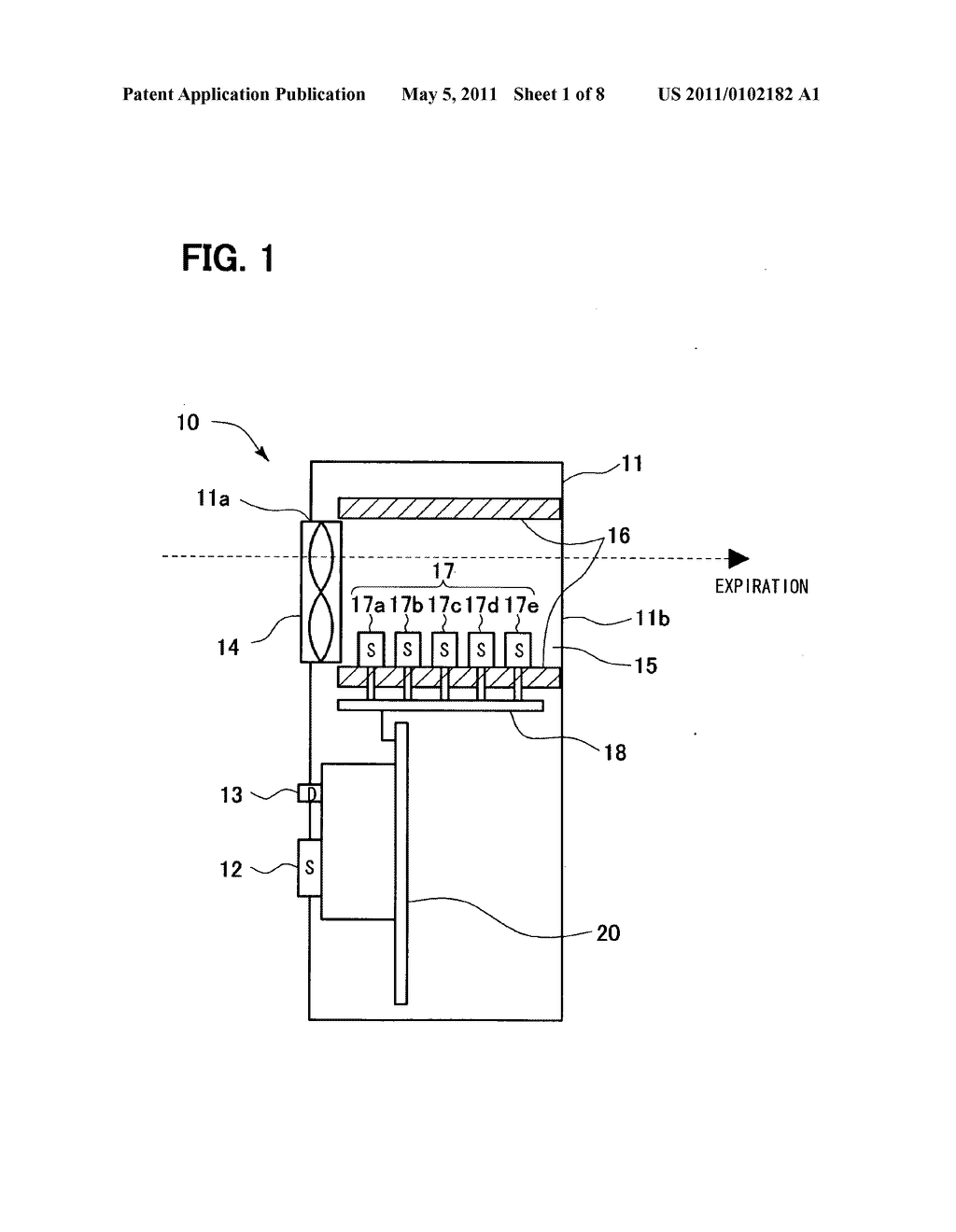 Alcohol concentration detecting device - diagram, schematic, and image 02