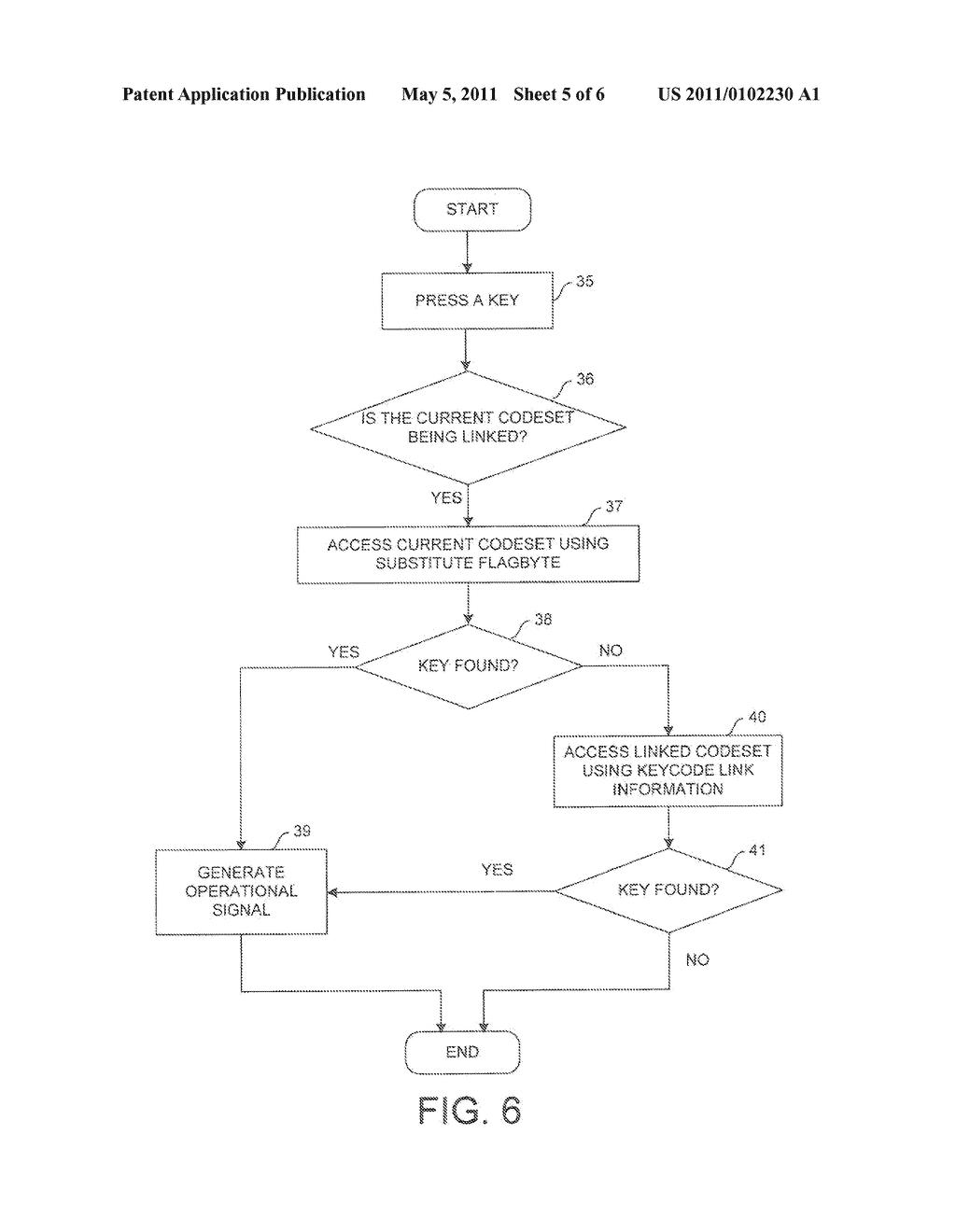 DYNAMIC LINKING OF CODESETS IN UNIVERSAL REMOTE CONTROL DEVICES - diagram, schematic, and image 06