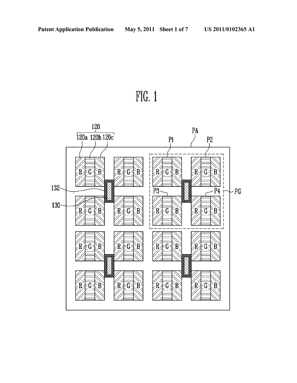 FLAT PANEL DISPLAY WITH BUILT-IN TOUCH SCREEN AND A METHOD OF DRIVING THE SAME - diagram, schematic, and image 02