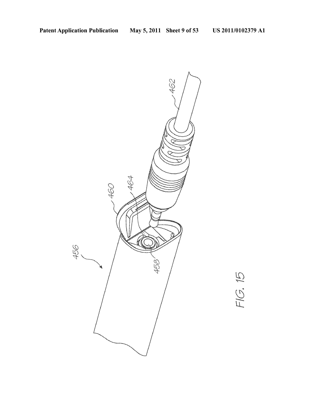 ELECTRONIC STYLUS WITH FORCE SENSING ARRANGEMENT - diagram, schematic, and image 10