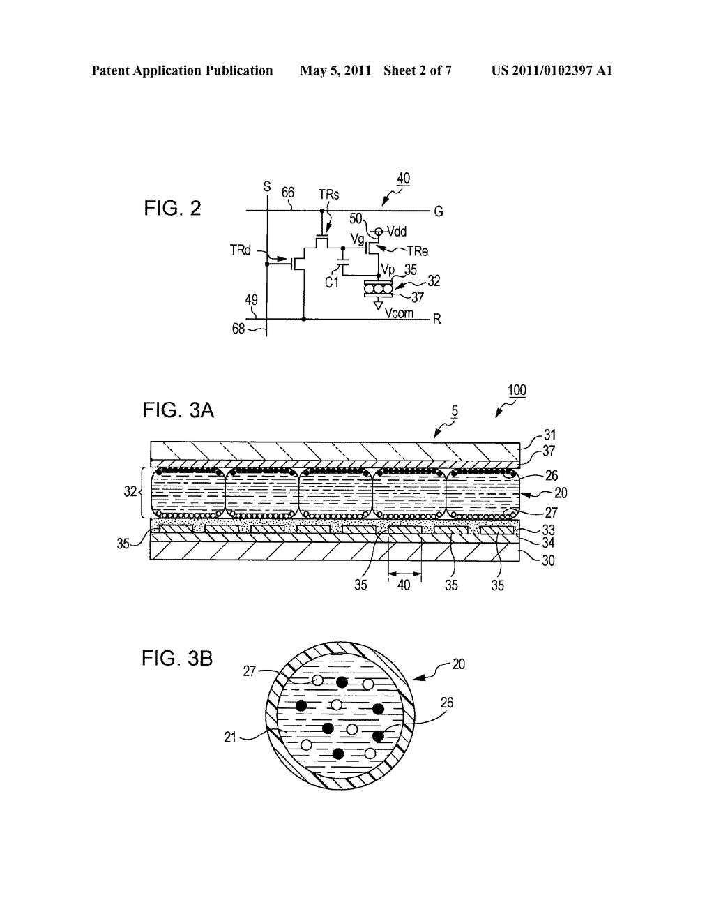 ELECTROPHORETIC DISPLAY DEVICE, DRIVING METHOD THEREOF, AND ELECTRONIC APPARATUS - diagram, schematic, and image 03