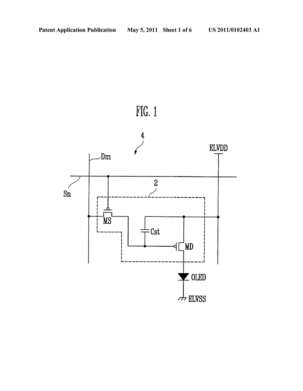 PIXEL AND ORGANIC LIGHT EMITTING DISPLAY USING THE SAME - diagram, schematic, and image 02