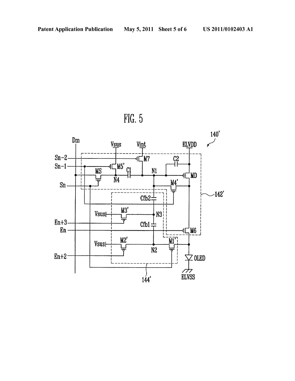 PIXEL AND ORGANIC LIGHT EMITTING DISPLAY USING THE SAME - diagram, schematic, and image 06