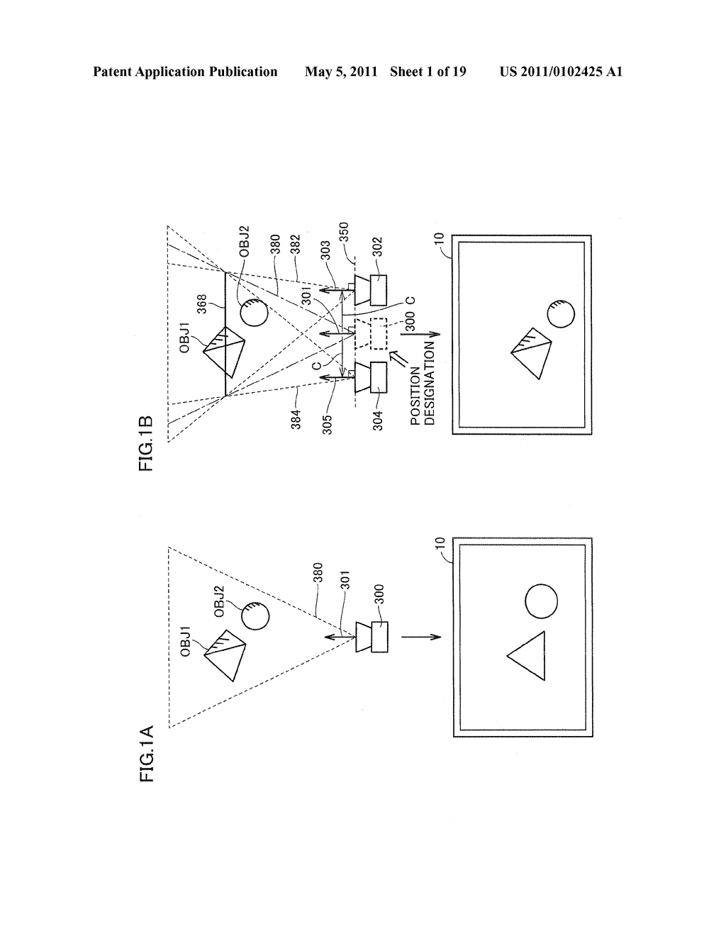 STORAGE MEDIUM STORING DISPLAY CONTROL PROGRAM, INFORMATION PROCESSING SYSTEM, AND STORAGE MEDIUM STORING PROGRAM UTILIZED FOR CONTROLLING STEREOSCOPIC DISPLAY - diagram, schematic, and image 02