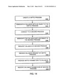 METHOD AND APPARATUS FOR GENERATING AND INTERFACING WITH A HAPTIC VIRTUAL REALITY ENVIRONMENT diagram and image