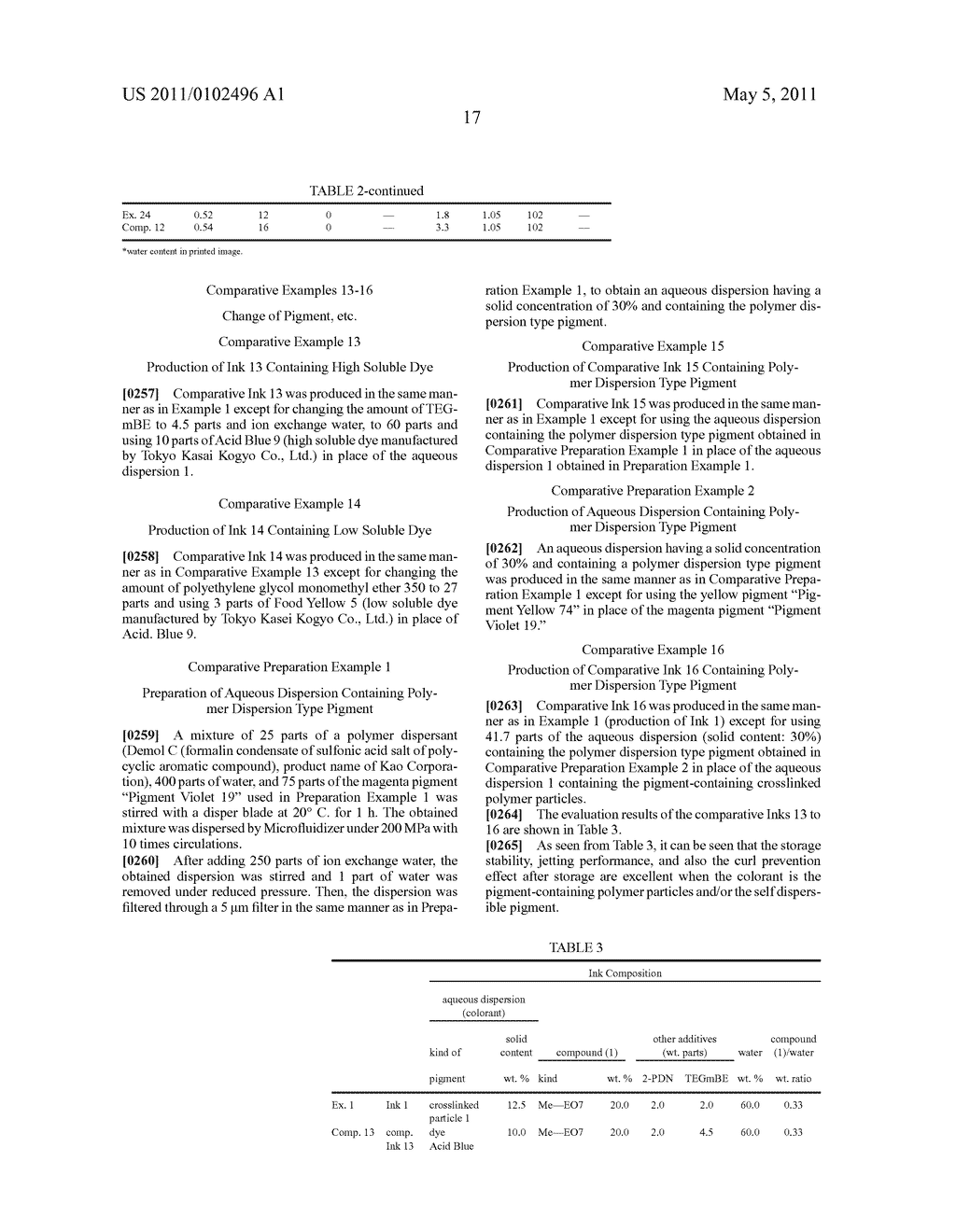 AQUEOUS INK FOR INKJET RECORDING - diagram, schematic, and image 19