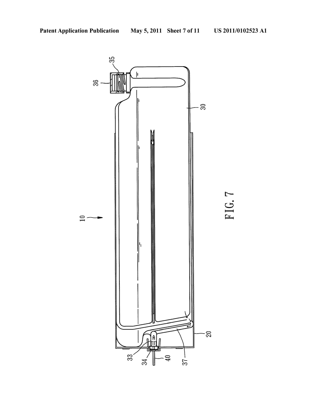 COMPATIBLE INK CARTRIDGE FOR LARGE FORMAT INK JET PRINTERS - diagram, schematic, and image 08