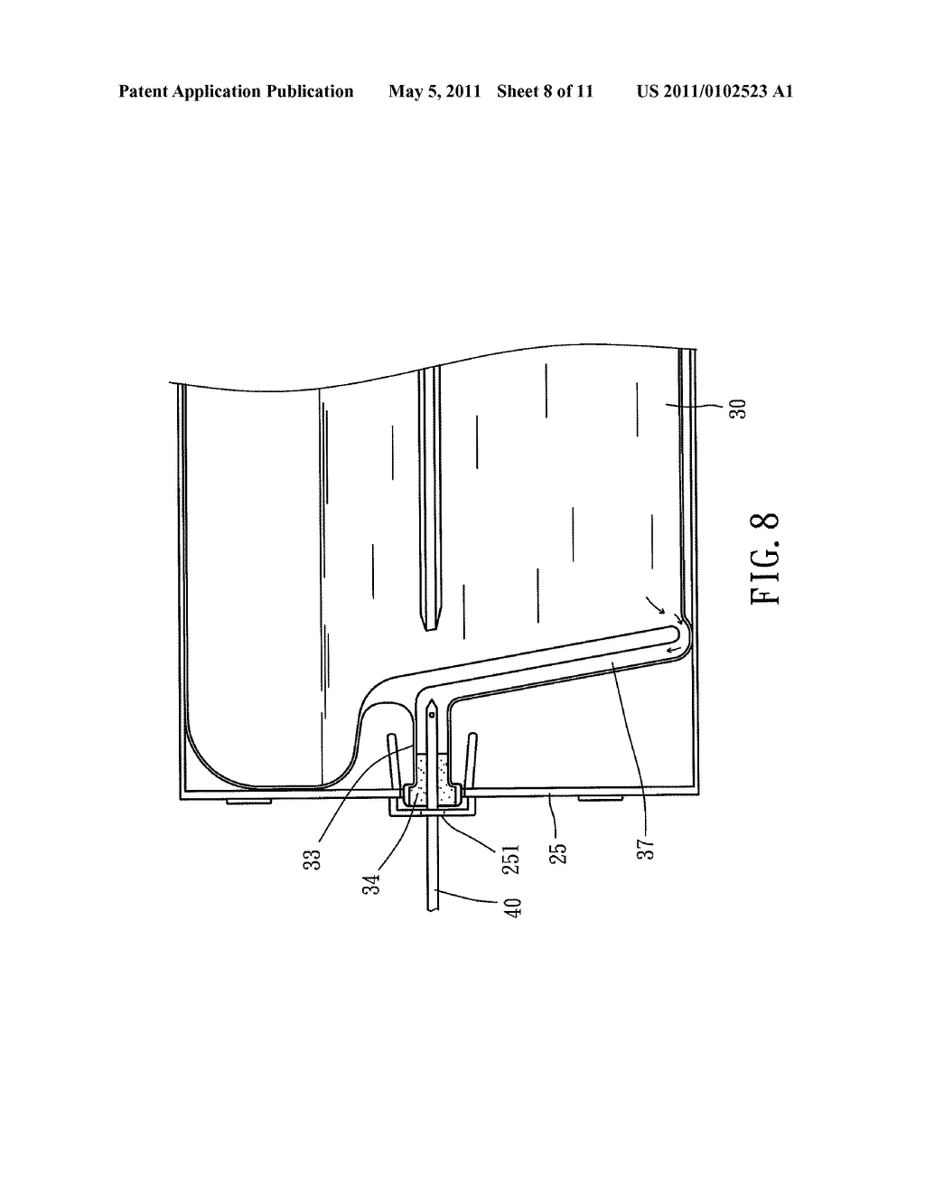 COMPATIBLE INK CARTRIDGE FOR LARGE FORMAT INK JET PRINTERS - diagram, schematic, and image 09